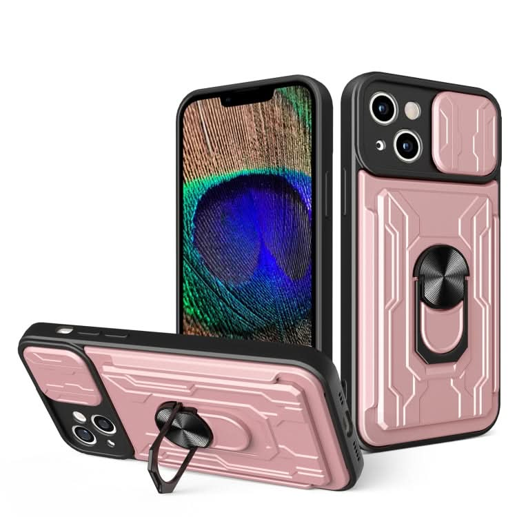 Sliding Camshield TPU+PC Phone Case with Card Slot, Series 2