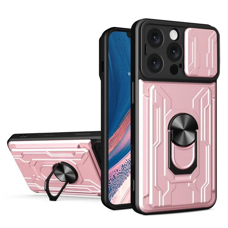 Sliding Camshield TPU+PC Phone Case with Card Slot, Series 2