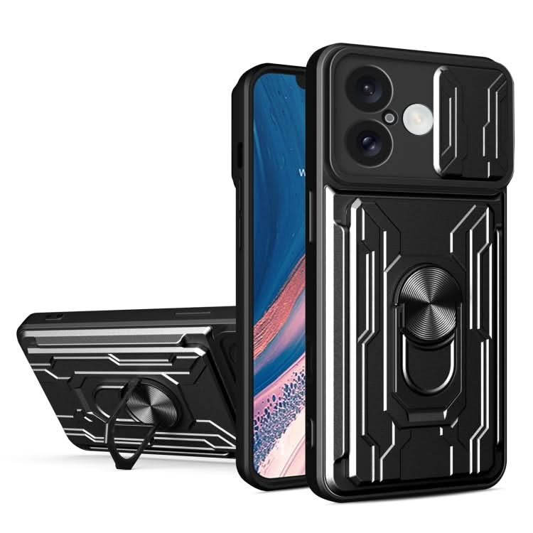 Sliding Camshield TPU+PC Phone Case with Card Slot, Series 2