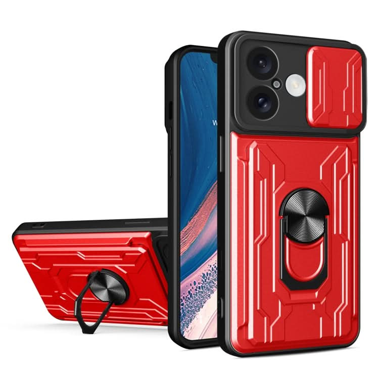 Sliding Camshield TPU+PC Phone Case with Card Slot, Series 2