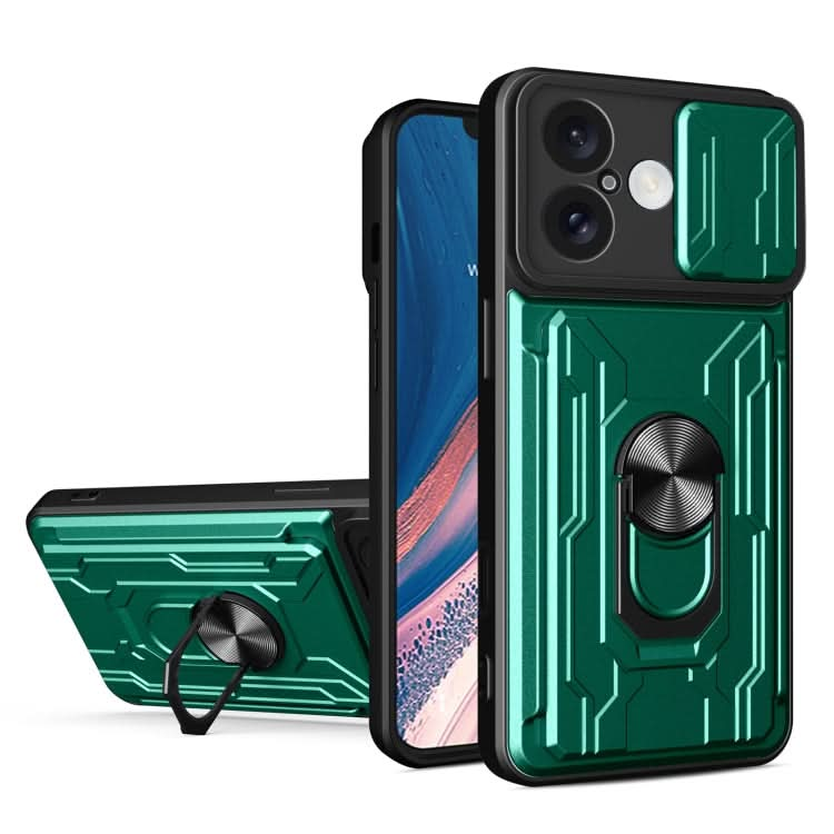 Sliding Camshield TPU+PC Phone Case with Card Slot, Series 2