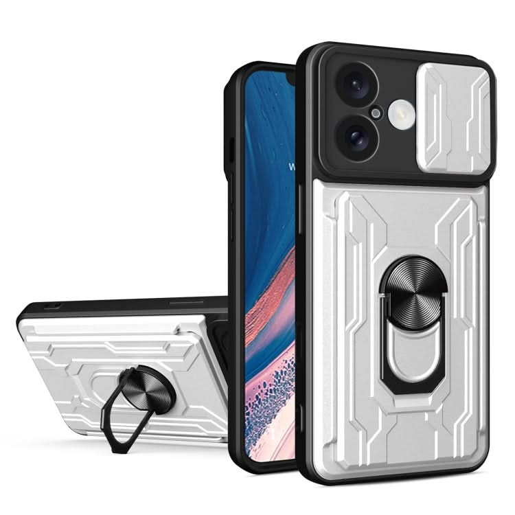 Sliding Camshield TPU+PC Phone Case with Card Slot, Series 2