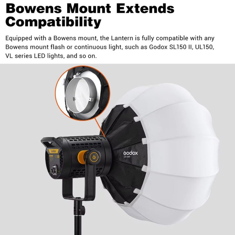 Godox Folding Lantern Softbox Bowens Mount Softbox My Store