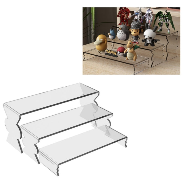 3pcs / Set Figure Cake Cosmetics Storage Display Stand