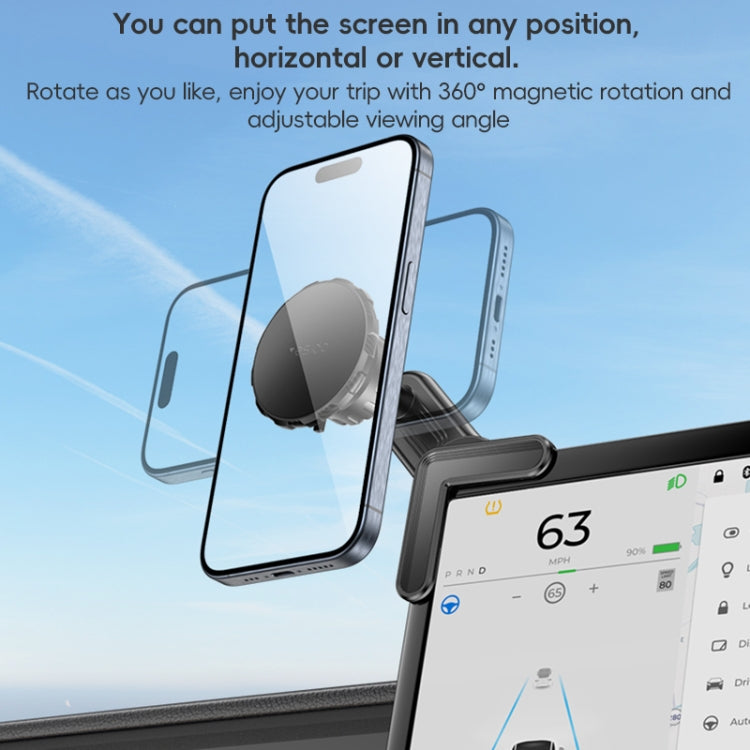 Yesido C212 Car Floating Screen Clip-on Magnetic Phone Holder ÎҵÄÉ̵ê