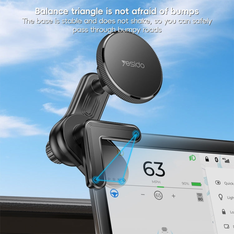 Yesido C213 Car Floating Screen Clip-on MagSafe Magnetic Phone Holder