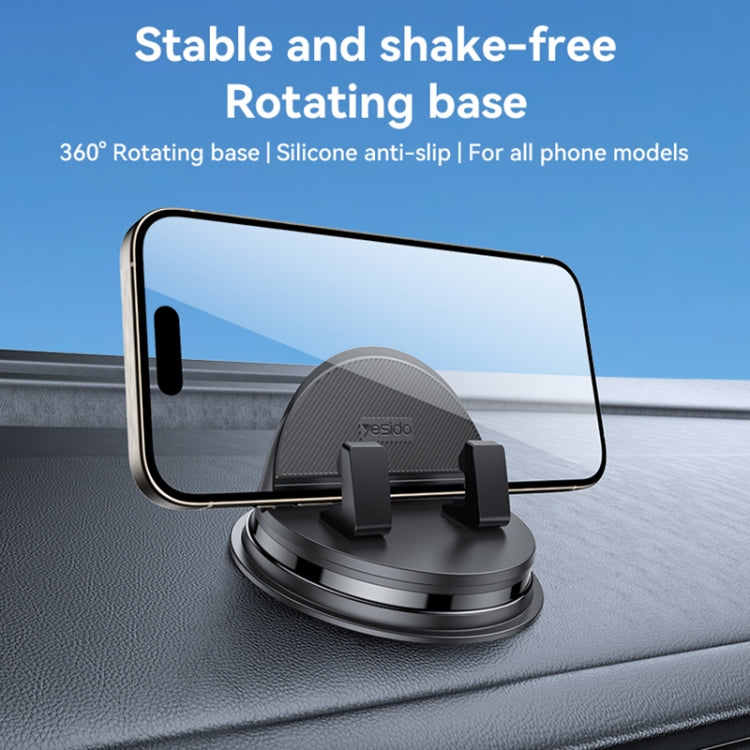 Yesido C268 Car Dashboard 360 Degree Rotating Base Phone Holder