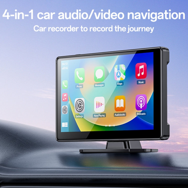 Yesido KM18 9 inch Center Console CarPlay Portable Car Video Navigation with Driving Recorder