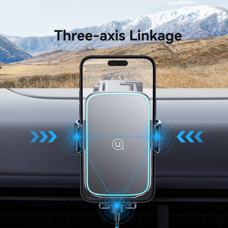 USAMS CD229 15W Accurate Aligment Wireless Charging Car Phone Holder with Suction Cup ÎҵÄÉ̵ê