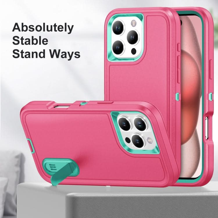 Rugged PC + Silicone Phone Case with Holder, Series 2