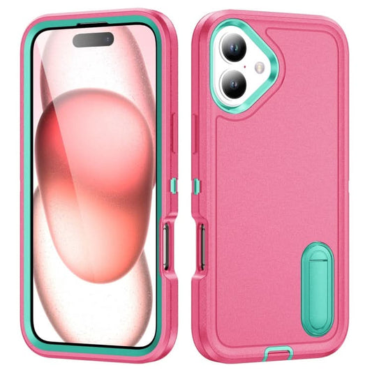 Rugged PC + Silicone Phone Case with Holder, Series 1