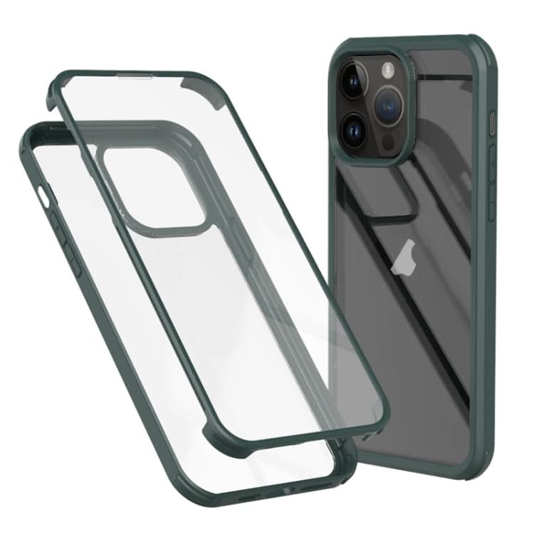 Double-sided Plastic Glass Phone Protective Case, Series 2