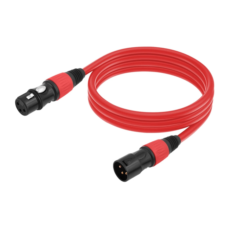 4 Color / Set JC1015 XLR 3pin Male to Female Audio Cable-Reluova