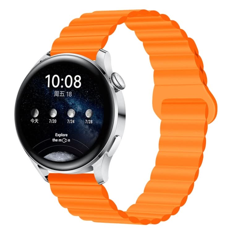 Solid Color Magnetic Silicone Watch Band