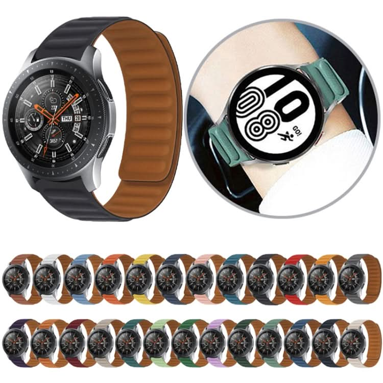 Contrast Color Magnetic Silicone Watch Band, Series 2