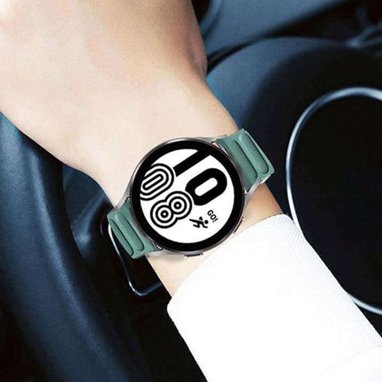 Contrast Color Magnetic Silicone Watch Band, Series 1