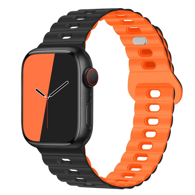 Reverse Buckle Breathable Silicone Watch Band, Series 3 My Store