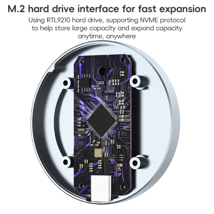 YCE-V195F USB-C / Type-C to M.2 NVMe Magnetic Hard Drive Enclosure