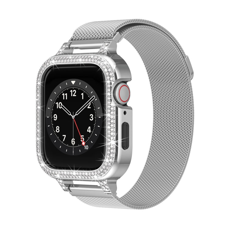 Diamond TPU Hybrid Metal Frame Milan Watch Band, Series 3