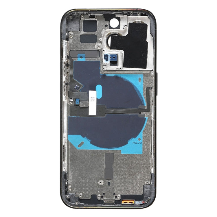 For iPhone 14 Pro Battery Back Cover with Power + Volume Flex Cable + Wireless Charging Module