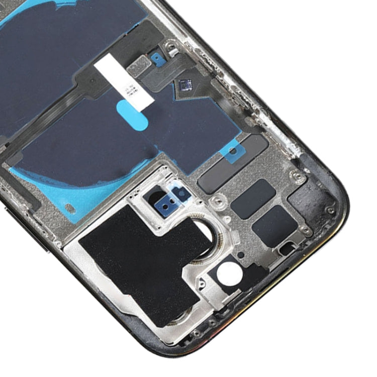 For iPhone 14 Pro Battery Back Cover with Power + Volume Flex Cable + Wireless Charging Module