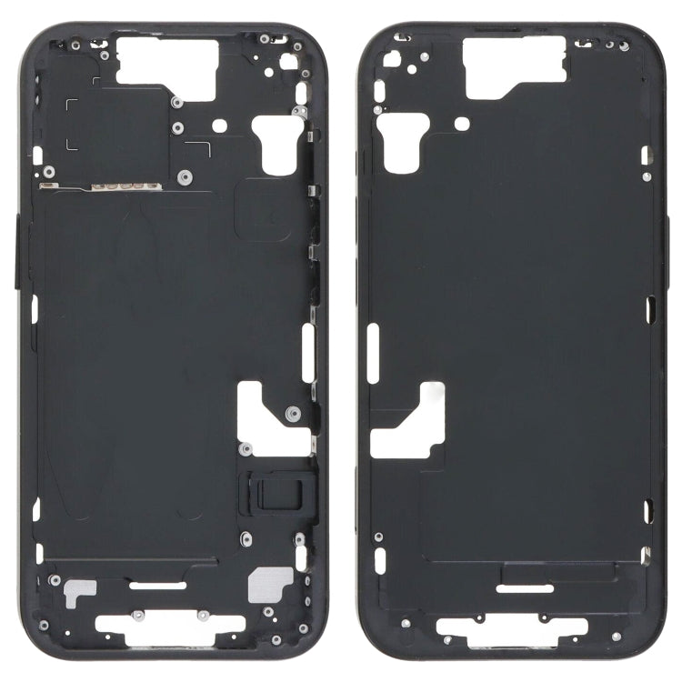 For iPhone 15 Middle Frame Bezel Plate with Side Keys + Card Tray