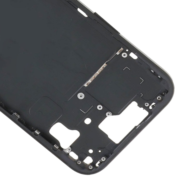 For iPhone 15 Middle Frame Bezel Plate with Side Keys + Card Tray