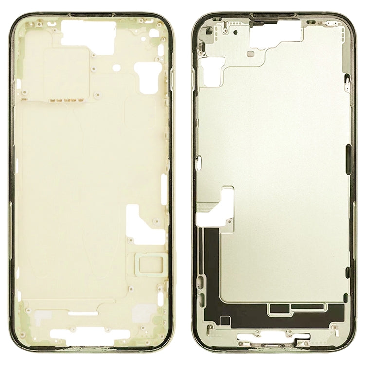 For iPhone 15 Middle Frame Bezel Plate with Side Keys + Card Tray