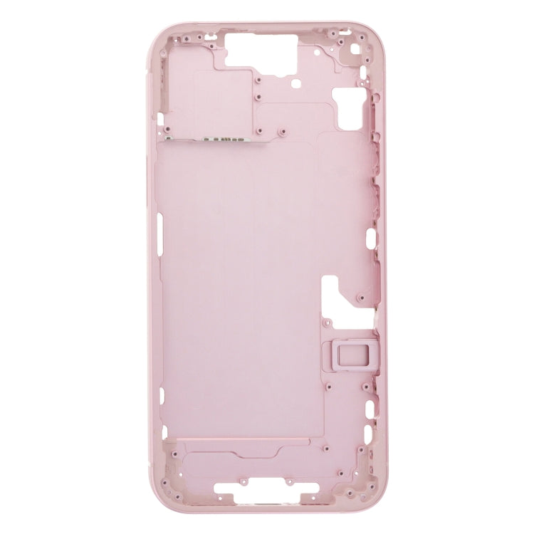 For iPhone 15 Plus Middle Frame Bezel Plate with Side Keys + Card Tray My Store