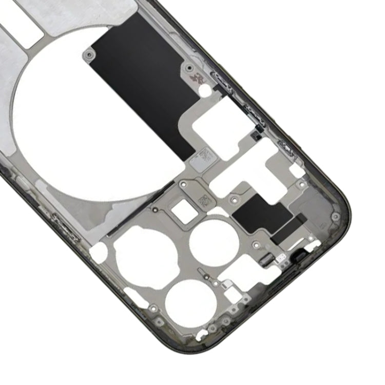 For iPhone 15 Pro Middle Frame Bezel Plate with Side Keys + Card Tray My Store