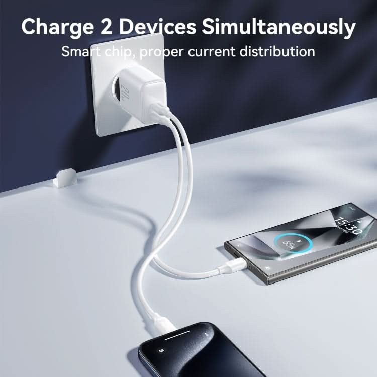 JOYROOM JR-TCF12 20W Dual USB-C / Type-C Fast Charger