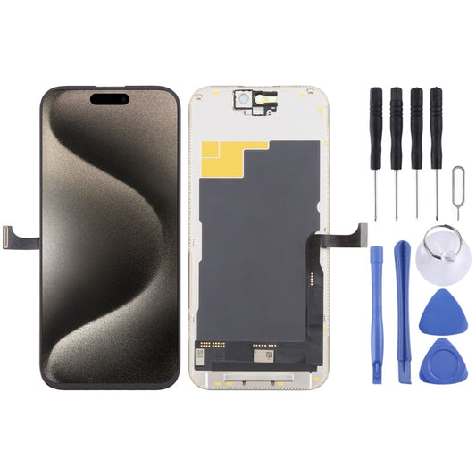 YK OLED LCD Screen with Digitizer Full Assembly, Remove IC Need Professional Repair