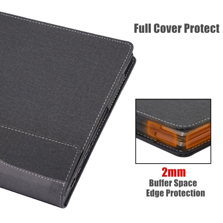 Leather Laptop Shockproof Protective Case