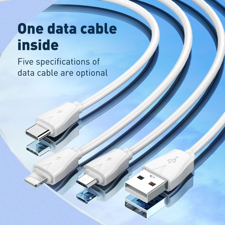 LDNIO Q334 32W Type-C + Dual USB Port Charger with 1m USB-C / Type-C Data Cable