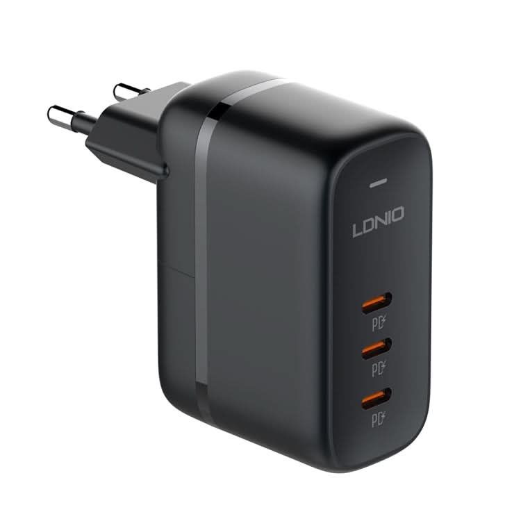 LDNIO Q367 65W GaN 3 x USB-C / Type-C Interface Charger with 1m USB-C / Type-C to USB-C / Type-C Data Cable