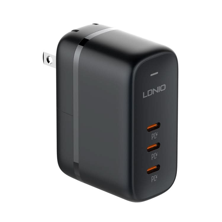 LDNIO Q367 65W GaN 3 x USB-C / Type-C Interface Charger with 1m USB-C / Type-C to USB-C / Type-C Data Cable