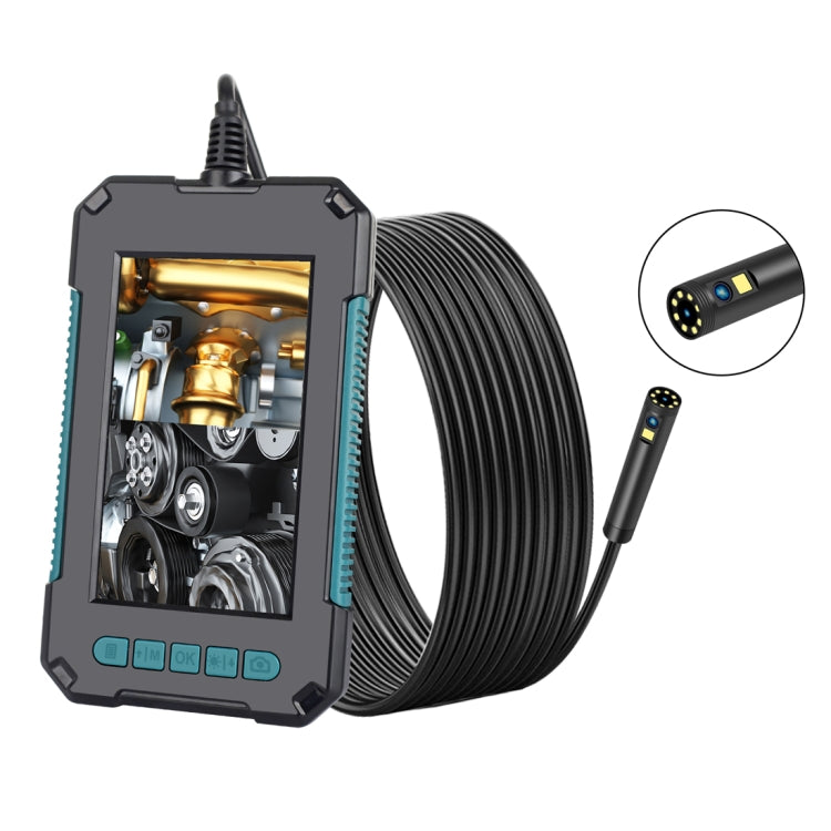 P40 8mm 1080P IP68 Waterproof 4.3 inch Highlight Screen Dual Camera Digital Endoscope