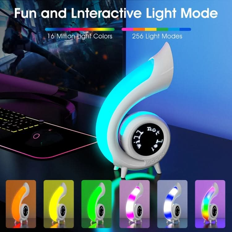 G69 Pro LED Lyrics Screen RGB Colorful Desktop Bluetooth Speaker