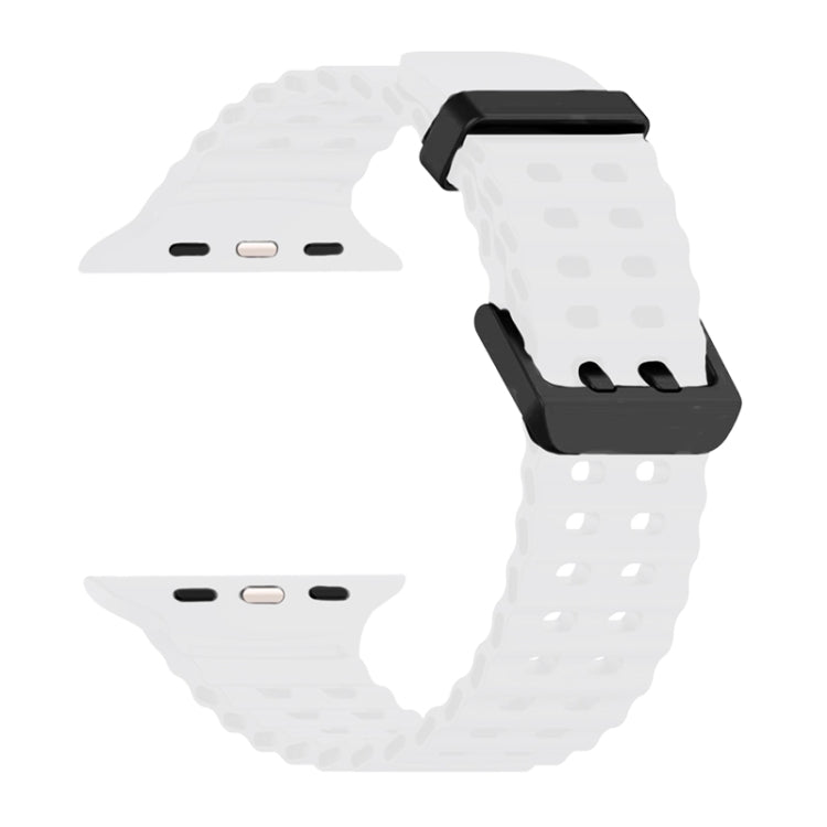 Ocean Dual-Row Hole Silicone Watch Band, Series 1