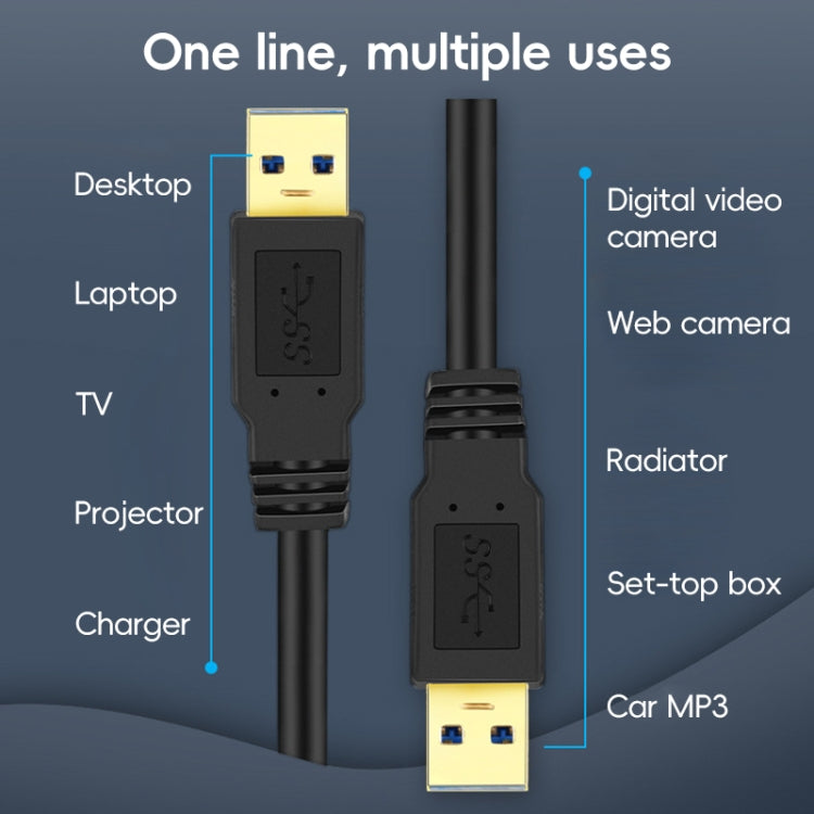 USB 3.0 Male To USB 3.0 Male Double End USB Cable My Store