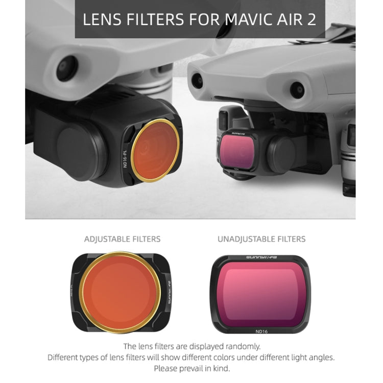 Sunnylife AIR2-FI9280 For DJI Mavic Air 2 MCUV Coating Film Lens Filter