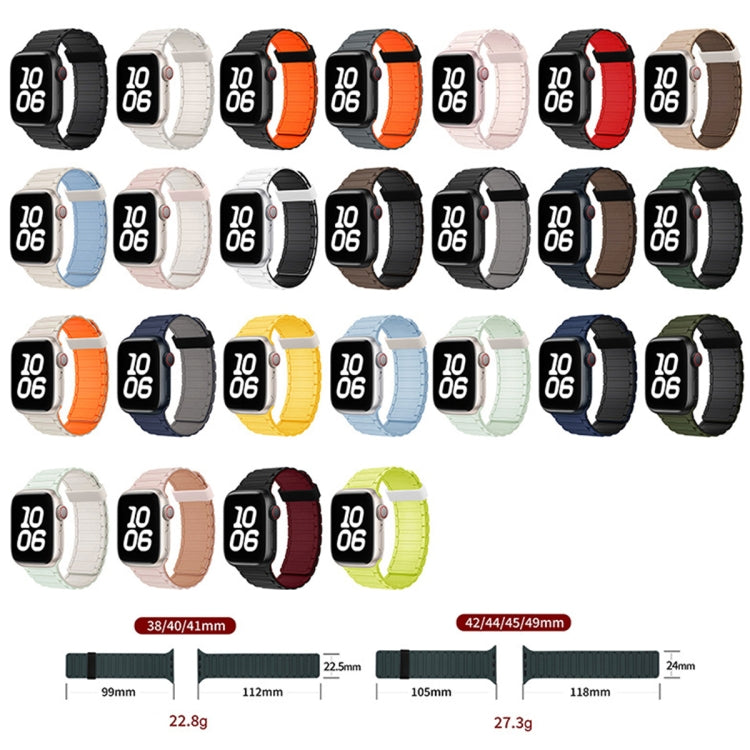 Tri-beads Magnetic Hoop Silicone Watch Band, Series 1