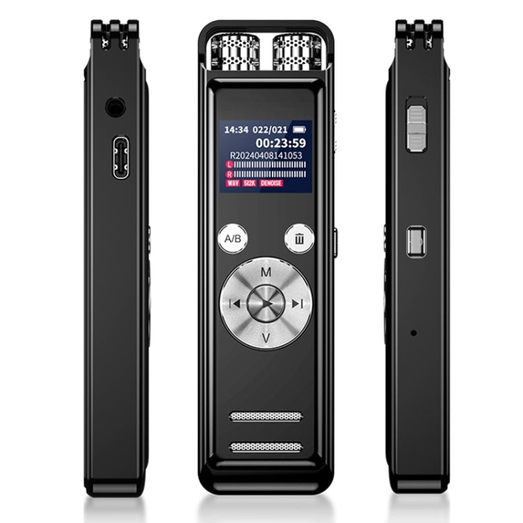 ZD43B Omnidirectional Dual Mic Smart Noise Reduction Voice Recorder Reluova