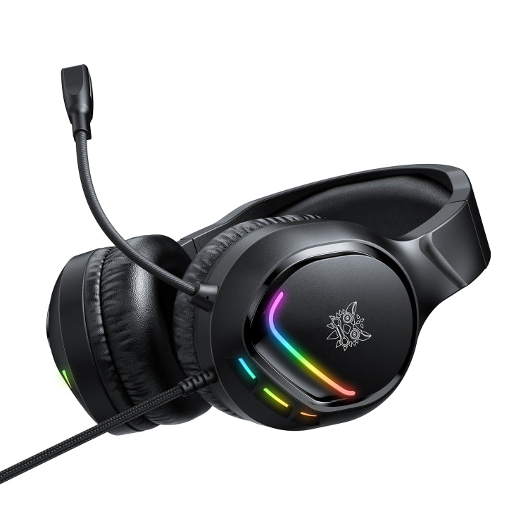 ONIKUMA X31 USB /  3.5mm Wired RGB Light Gaming Headset with Mic, Cable length: 2.2m