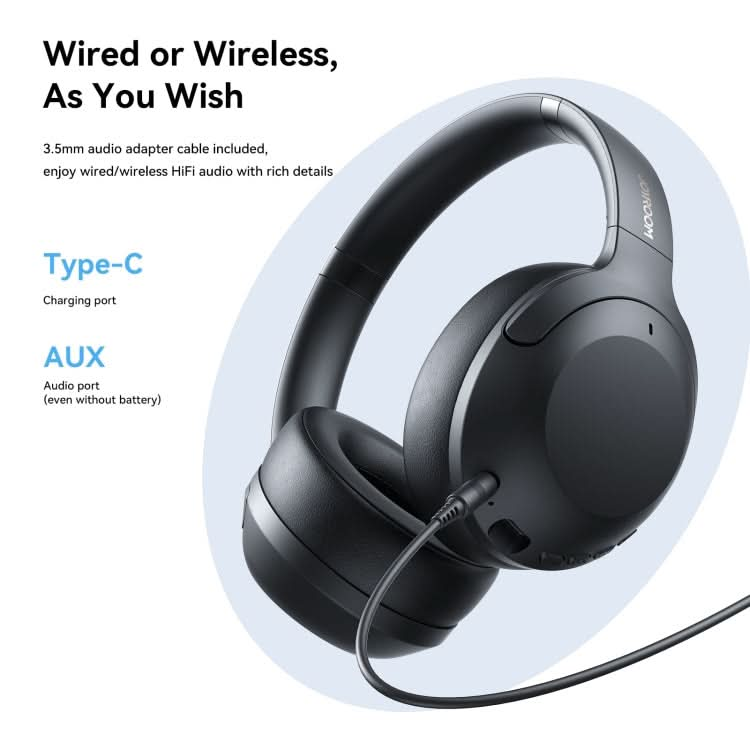 JOYROOM JR-JH2 ANC Bluetooth Wireless Headphones