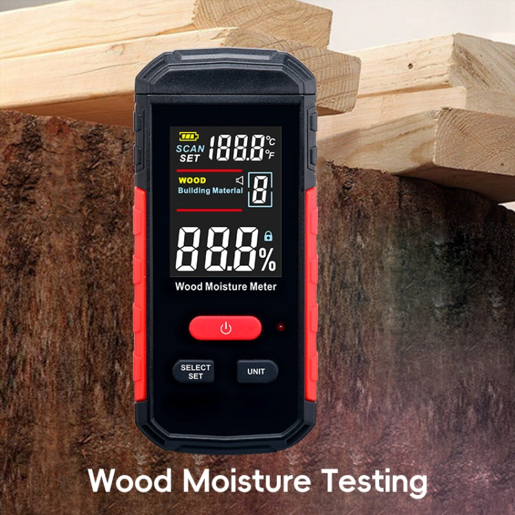 Wintact WT635 Wood Moisture Meter with 10 Gears Reluova