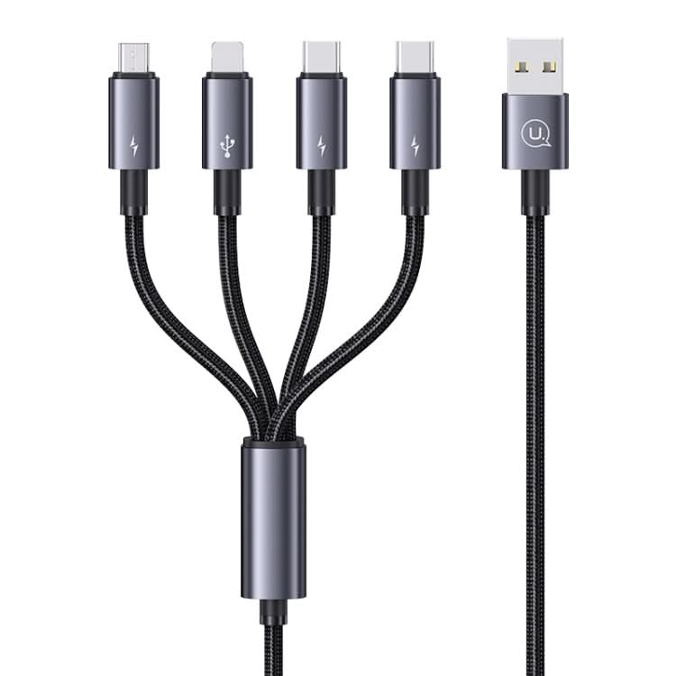 USAMS SJ739 1.2m 4 in 1 Type-C Fast Charging Cable