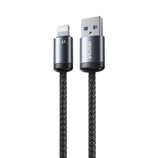 WK WDC-32i Raython Gen2 1m 2.4A USB to 8 Pin Fast Charging Data Cable