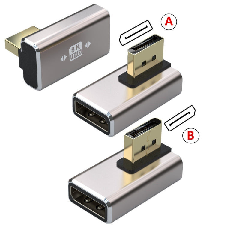 8K PD1.4 Male Displayport to Female Displayport Adapter Converter