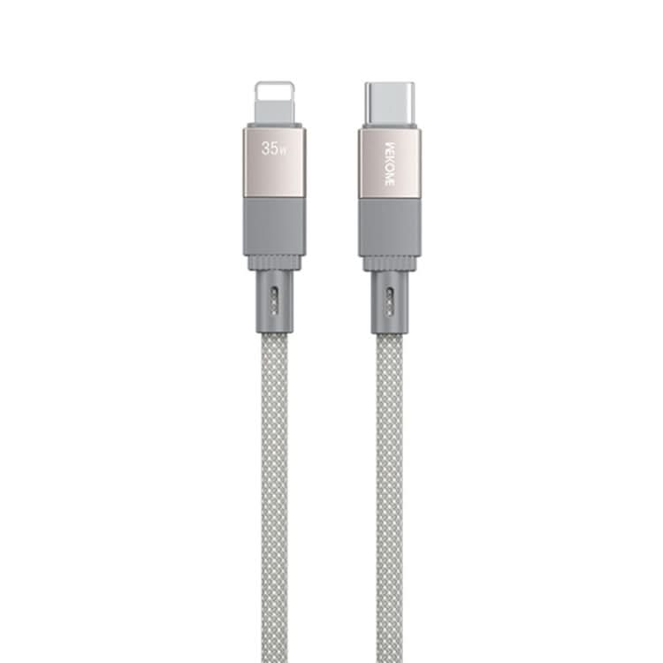 WK WDC-47 Magneto Series 1m PD35W Type-C to 8 Pin Fast Charging Magnetic Data Cable